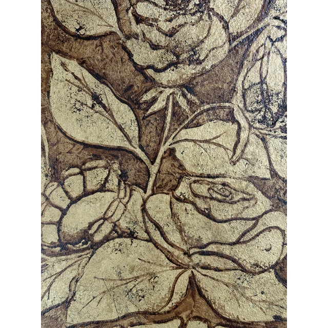 1990s Painted Wrought‑Iron Panels by Slayman Forge — Pair (1995) For Sale - Image 5 of 12