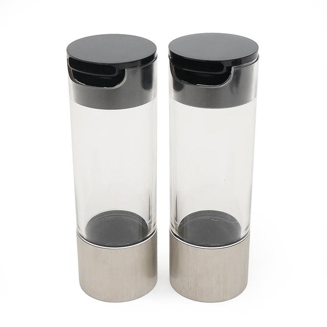 Black Tabletop Set by Studio Opi for Cini and Nils, 1970s, Set of 6 For Sale - Image 8 of 14