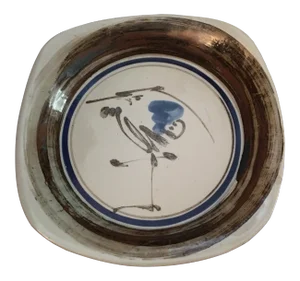 1950s Vintage Dansk Asian Platter