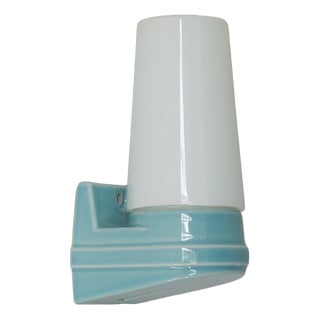 Ceramic Wall Sconces by Sigvard Bernadotte for Ifö, Sweden, 1960s For Sale