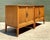 Vintage MCM Wood Cabinets With Grooved Doors - Pair For Sale - Image 15 of 15