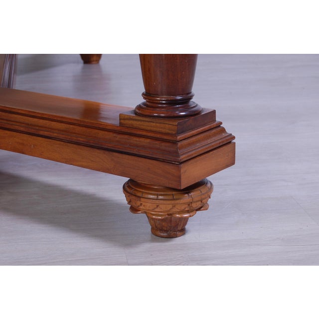 Marble-Topped Table, Brianza, Italy, 1940s For Sale - Image 14 of 18