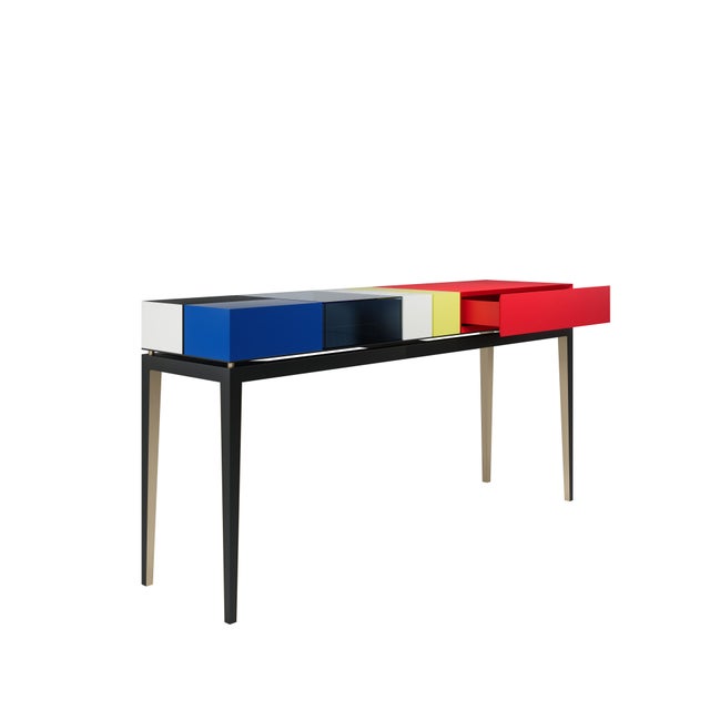Proportion II Console Table by Malabar For Sale - Image 10 of 17