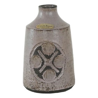 Vintage Danish Ceramic Vase from Lovemose, 1960s For Sale