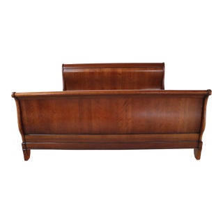 Grange King Size Cherry Sleigh Bed For Sale