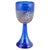 Blue Art Glass Wine Glass by Kjell Engman for Kosta Boda, 1980s For Sale - Image 6 of 6
