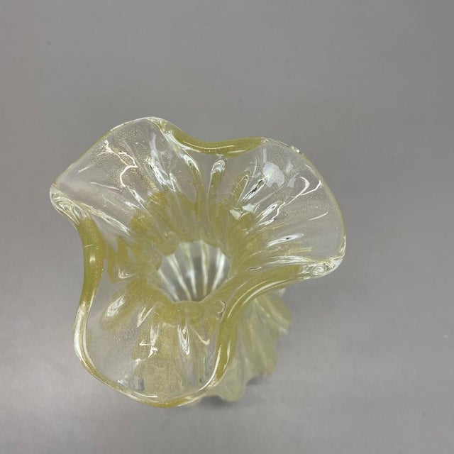 Murano Glass Vase from Barovier and Toso, Italy, 1970s For Sale - Image 12 of 16
