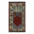 Rug & Kilim’s Tribal Style Runner Rug in Red With Mihrab and Floral Patterns For Sale
