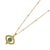 Early 21st Century Turquoise Evil Eye Pendant Stylish Gold Chain Necklace For Sale - Image 5 of 8