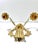 Metal Vintage French Louis XVI Style Brass Wall Sconces – Pair For Sale - Image 7 of 12