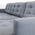 Crate & Barrel Petrie Modern Gray Sectional Sofa With Chaise For Sale In San Francisco - Image 6 of 9
