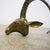 Alain Chervet 1960s Pair of Brass Ibex Rams Heads in the Style of Alain Chervet For Sale - Image 4 of 5