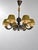 Model 10785 Chandelier in Patinated Metal by Harald Notini for Böhlmarks, Sweden, 1930s For Sale - Image 15 of 15