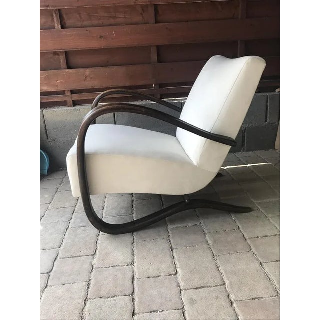 Model H 269 Lounge Chair by Jindrich Halabala, 1930s For Sale - Image 6 of 7