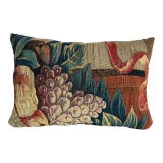 Brussels Pillow Made from 16th Century Fabric For Sale