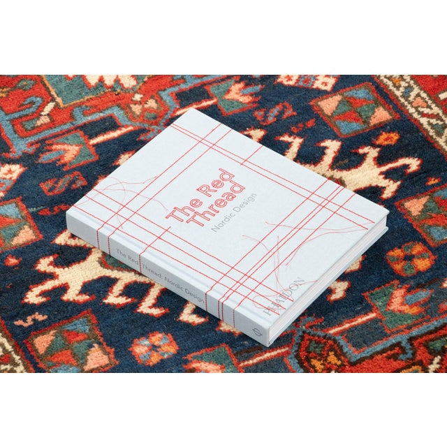 Ruby Red Antique Hamadan Geometric Medallion Wool Rug by Rug & Kilim, Persia, 1920–1929 For Sale - Image 8 of 8