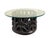 African Vintage African Bamileke Coffee Table W /Glass Top Cameroon. For Sale - Image 3 of 6