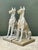 Vintage Eco Plaster Great Dane Sculptures - Pair For Sale In West Palm - Image 6 of 17