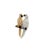 Early 21st Century Diamond Onyx 18k Gold Two-Tone Lovebirds Pendant-Brooch For Sale - Image 5 of 6