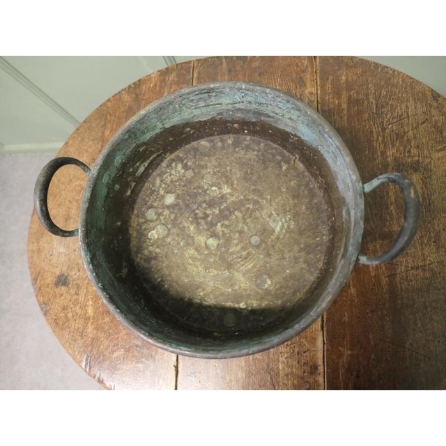 Metal 19th Century Copper Preserving Pan For Sale - Image 7 of 8