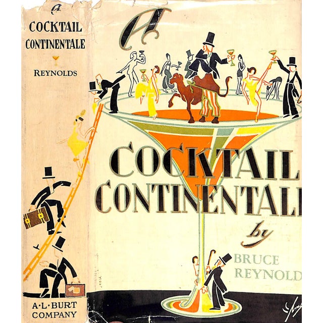 "Cocktail Continentale" Book 1926 Reynolds, Bruce For Sale