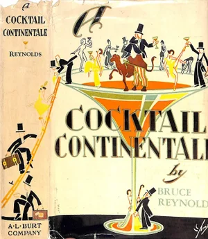 "Cocktail Continentale" Book 1926 Reynolds, Bruce