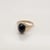 Contemporary Vintage Antique 14 Karat Gold & Garnet Cabochon Signet Ring Size 10 For Sale - Image 3 of 10