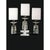 Silver Collection Pechino Suspension Lamp in Metal and Crystal by Jago For Sale - Image 8 of 9