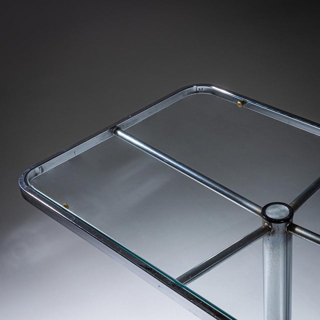 Glass Table attributed to Allegri Parma, Italy, 1960s For Sale - Image 4 of 7