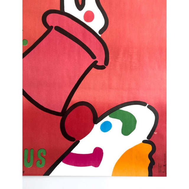 Paper Vintage Circus Poster by Jan Młodożeniec, 1975 For Sale - Image 7 of 9