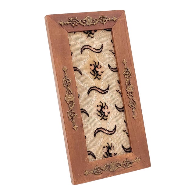 Wood and Metal Frame, Circa 1900 For Sale