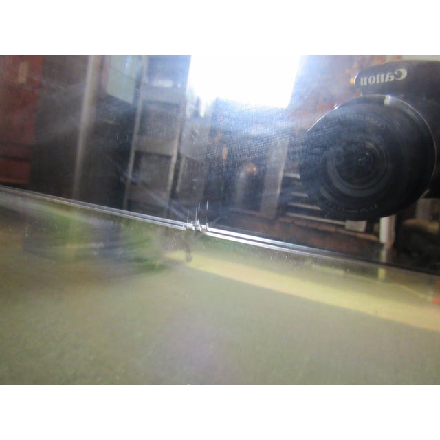 Mid-Century Modern Mid 20th Century Vintage Mirrored Headboard in the Style of Paul Evans For Sale - Image 3 of 9