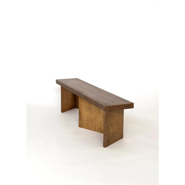 Freeplan Bench by Goons Dimensions: D 25 x W 120 x H 33 cm. Materials: Wood.