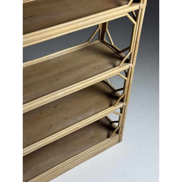 Vintage Bamboo Bookcase, France 1980 For Sale - Image 16 of 18