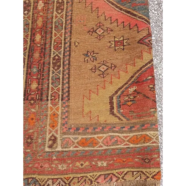 Wood Antique Bakshaish Rug - 3′6″ × 6′8″ For Sale - Image 7 of 10