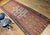 Vintage Anatolian Turkish Kilim Gallery Rug, Flat-Woven Geometric Pattern, Pink & Yellow, 5x13 For Sale - Image 4 of 14