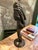 19th Century Patinated Bronze Figure of a Young Woman by Houdon For Sale In Philadelphia - Image 6 of 12