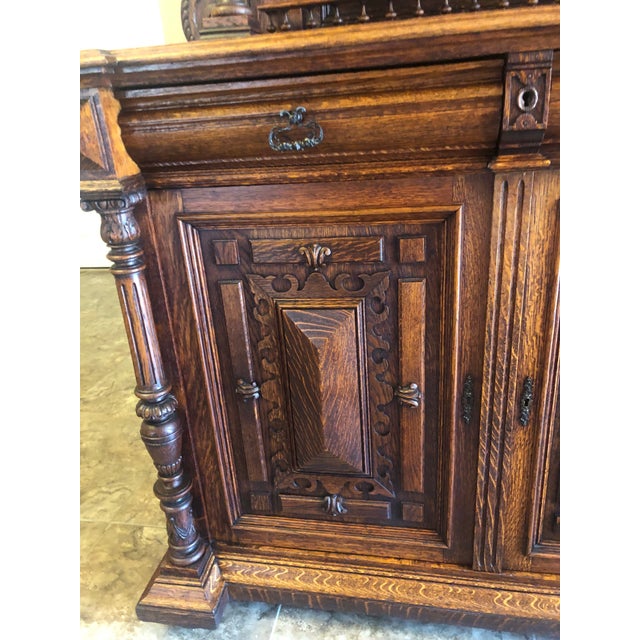 Chippendale Late 19th Century Antique Chippendale Hutch! Stunning Antique! For Sale - Image 3 of 12