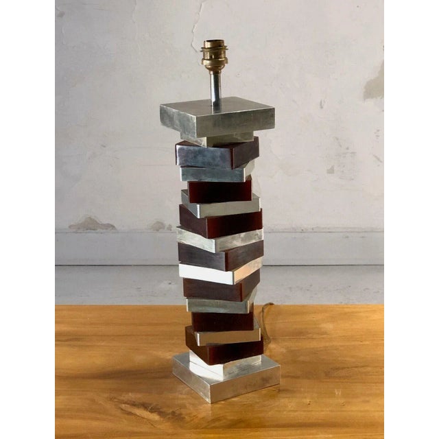 Space Age Kinetic Table Lamp, France, 1970s For Sale - Image 6 of 11