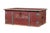 Brown Painted Pine Blanket Box, 1828 For Sale - Image 8 of 8