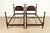 Wood Kindel Furniture Antique Georgian Carved Solid Mahogany Twin Size Poster Beds, Pair For Sale - Image 7 of 7
