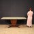 Great Italian dining table from the mid-20th century. Beautifully designed and beautifully furnished, made by Fratelli...