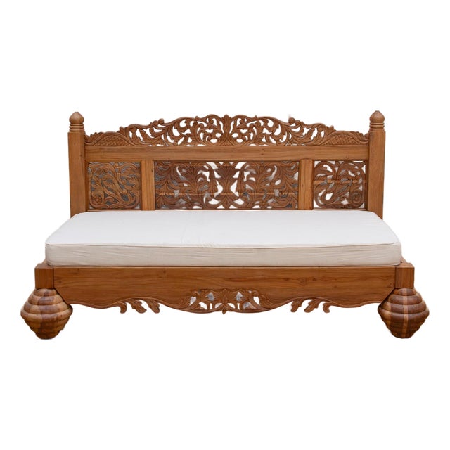 Reclaimed Teak Royal Bali Lounge Sofa For Sale