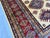 Textile Hand-Knotted Afghan Kazak Wool Area Rug - 8'10" X 11'10" For Sale - Image 7 of 15