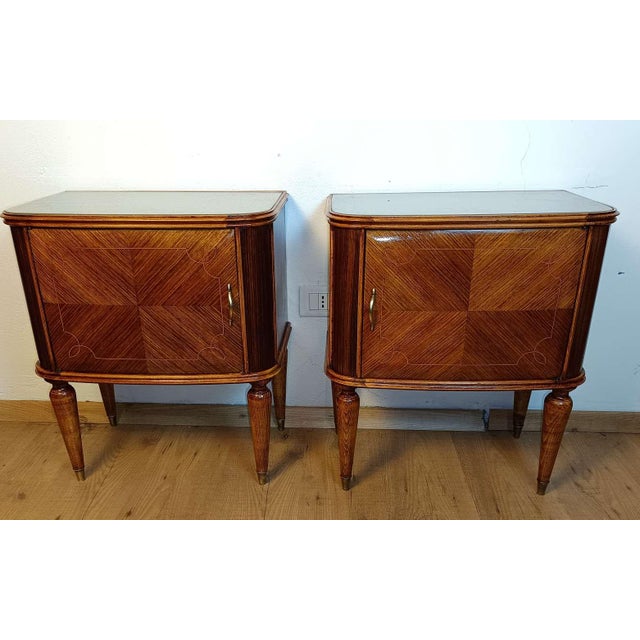 Bedside Tables, 1950s, Set of 2 For Sale - Image 4 of 18