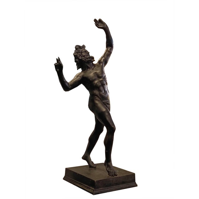 Unknown, Dancing Faun of Pompeii, 1950s, Bronze For Sale - Image 12 of 12