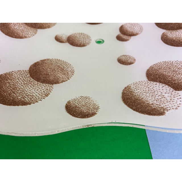 Modern Clover Moons Flush Light For Sale - Image 9 of 11