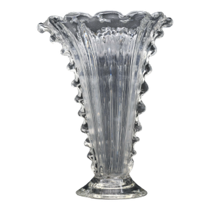 Art Decò Murano Bullicante Vase by Barovier & Toso, 1950s