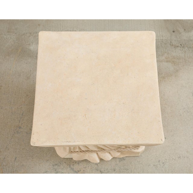 Plastic Pair of Trompe l'Oeil Drink Tables After John Dickinson For Sale - Image 7 of 12