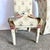 Vintage Regency Skirted Dining Chairs - Set of 4 For Sale In Miami - Image 6 of 10